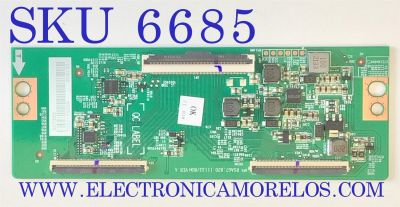 T-CON ORIGINAL PARA TV HISENSE / NUMERO DE PARTE 307360 / RSAG7.820.11133/ROH / 315132 / PANEL HD500Y1U52-T0L6\GM\CKD3A\ROH / DISPLAY T500QVN03.7 / MODELO 50R7G5 / 50R6E4